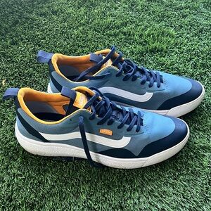 Vans Blue and Yellow Sneakers